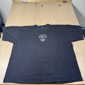 Vintage OCC‎ Orange County Choppers Black Faded Y2k Size XXL 2XL Black Widow